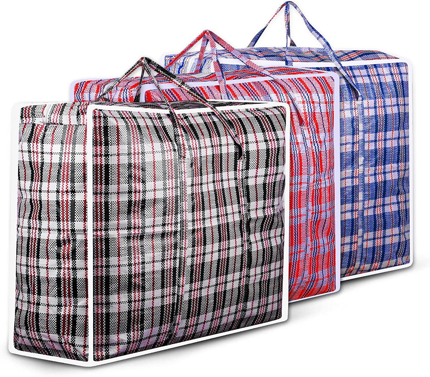 AAYAW laundry bags with zips & handles (Pack of 3)